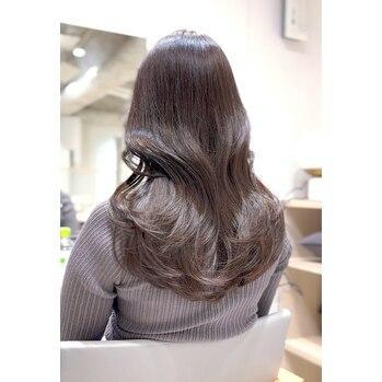 「グレージュカラー＋バイカルテトリートメント」