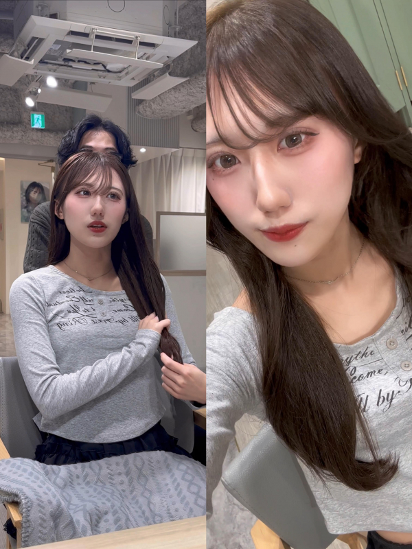 面長に似合う髪型とは？京都で似合わせカットが上手い美容師が解説｜バランスを整えて小顔に見せる方法