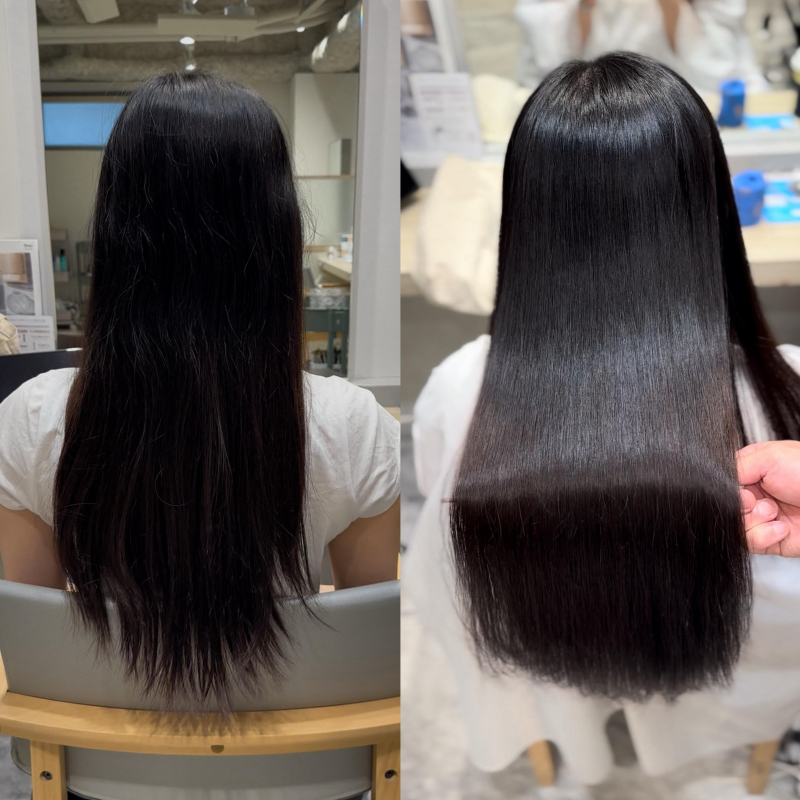 【京都で髪質改善縮毛矯正】湿気に負けない美髪へ。ロングヘアを綺麗に育てるために本当に大切なこと